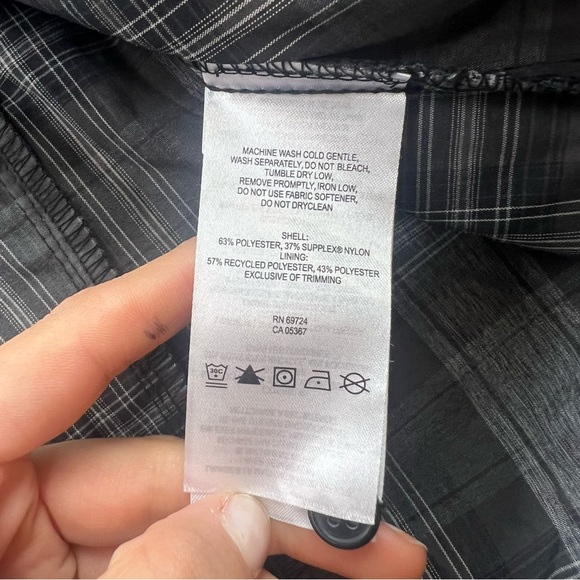 Columbia tall men’s gray flannel button down shirt XLT - Picture 6 of 6